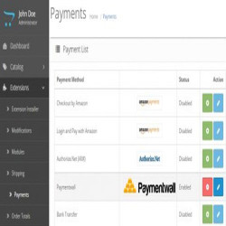 Paymentwall Integration for Journal 2 Theme 