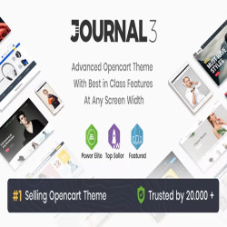 Journal 3 - Advanced Opencart Theme