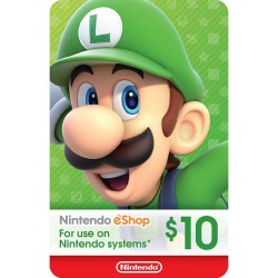 Nintendo $10 Digital Card